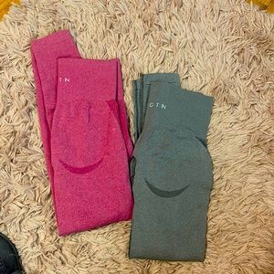 Perfect condition barely worn NVGTN SCULPT LEGGINGS SIZE XS 2 pair - 2 for $100